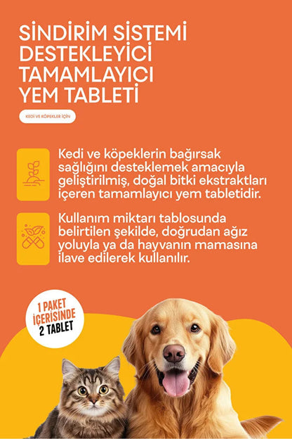 Kedi ve Köpek İçin İç Bakım & Koruma Tableti