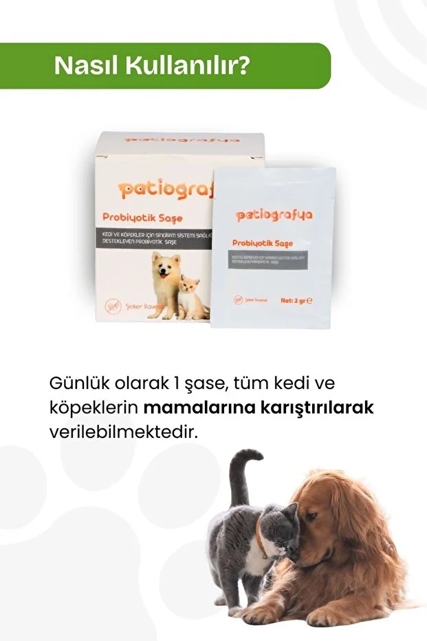 Kedi ve Köpekler için Probiyotik Şase