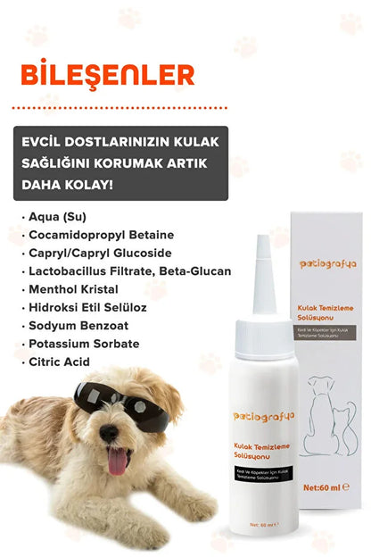Kedi Ve Köpek Için Kulak Temizleme Solüsyonu Kulak Enfesiyonu - Kulak Uyuzu