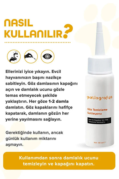 Kediler Ve Köpekler Için Göz Damlası