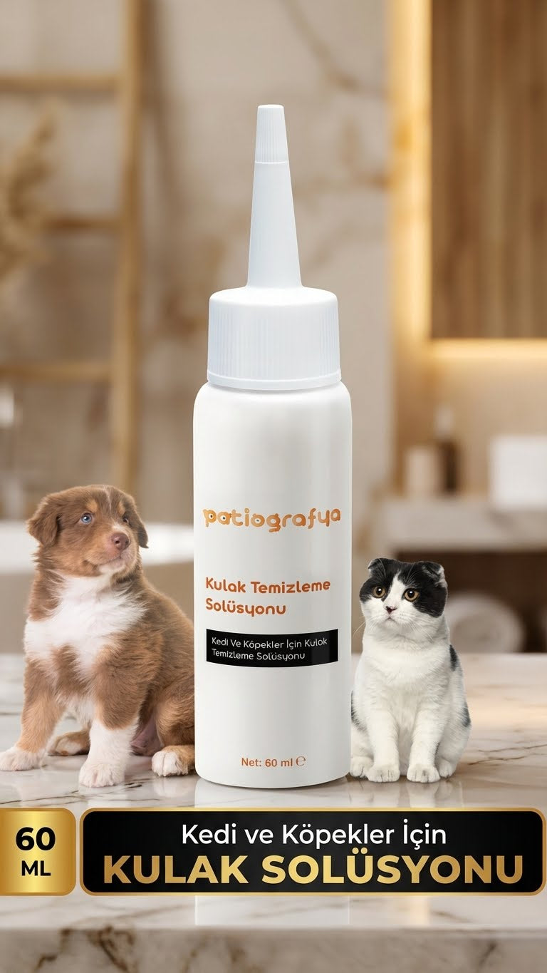 Kedi Ve Köpek Için Kulak Temizleme Solüsyonu Kulak Enfesiyonu - Kulak Uyuzu