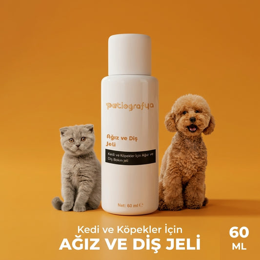 Kedi Ve Köpek Için Ağız Ve Diş Bakım Jeli- Ağız Kokusu- Diş Eti Yarası Enfeksiyonu